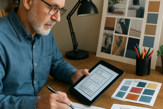 Senior UX/UI Designer Jobs in Remote Settings illustration