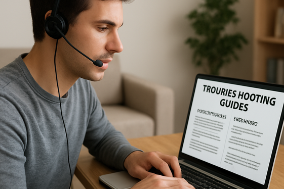 Remote Technical Support Jobs for Beginners illustration