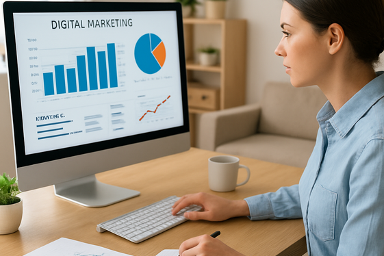 Digital Marketing Assistant Positions Entry Level illustration