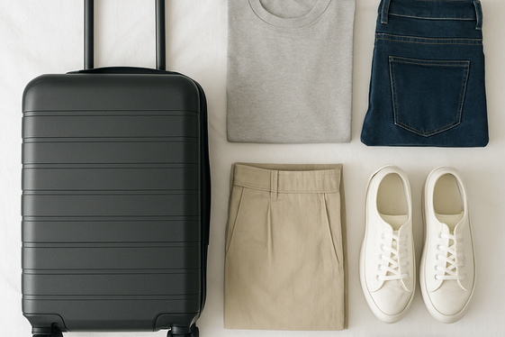 Travel Light to Avoid Extra Baggage Fees illustration