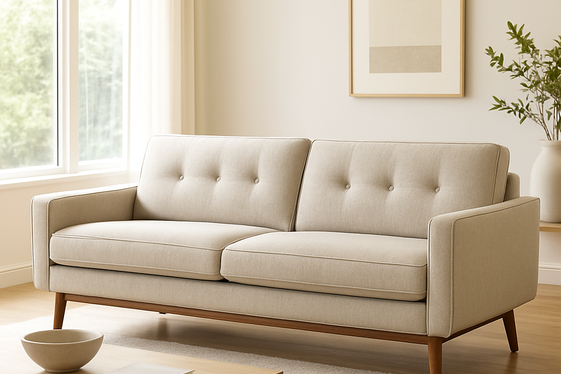 Choosing Sofas with Sleek, Mid-Century Modern Lines illustration