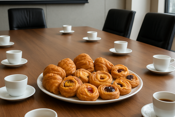 Supply Baked Goods to Corporate Events and Offices illustration