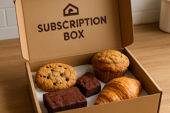 Develop a Subscription Box Service for Baked Treats illustration