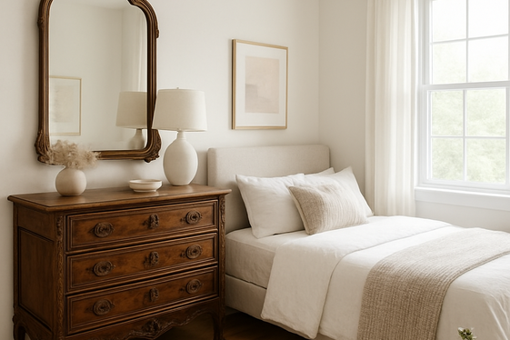 Incorporate Vintage Pieces for Timeless Charm illustration