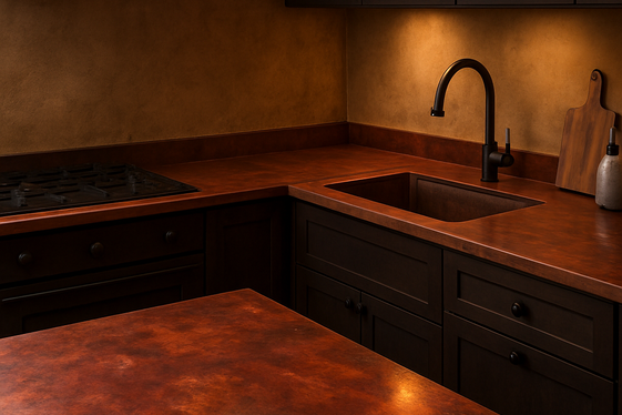Copper Counters: Bold and Antibacterial illustration