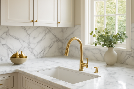 Marble Counters: Luxury and Sophistication illustration