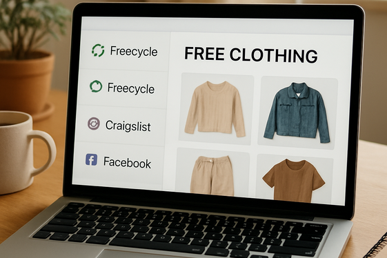 Explore Online Freecycle and Free Stuff Sites illustration