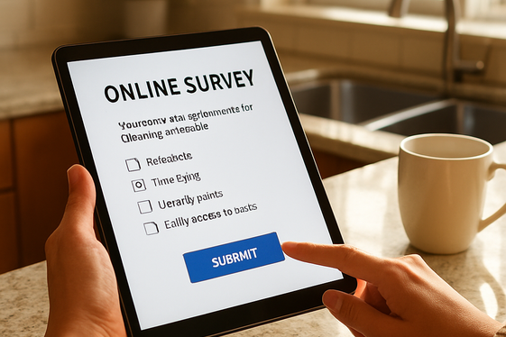 Take Advantage of Online Survey Rewards illustration