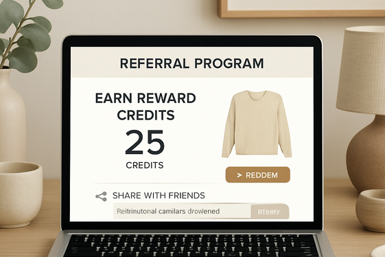 Leverage Referral Programs from Clothing Retailers illustration