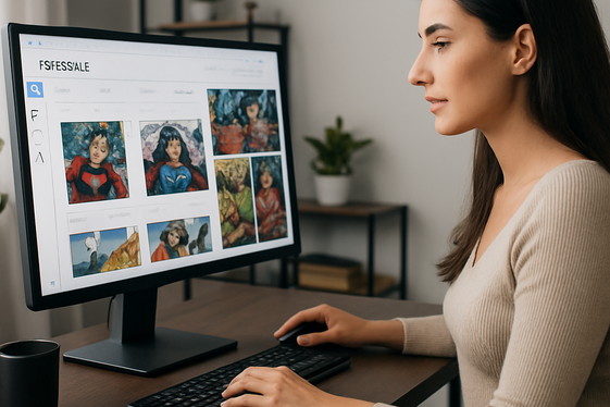 Work as a Comic Book Social Media Manager illustration