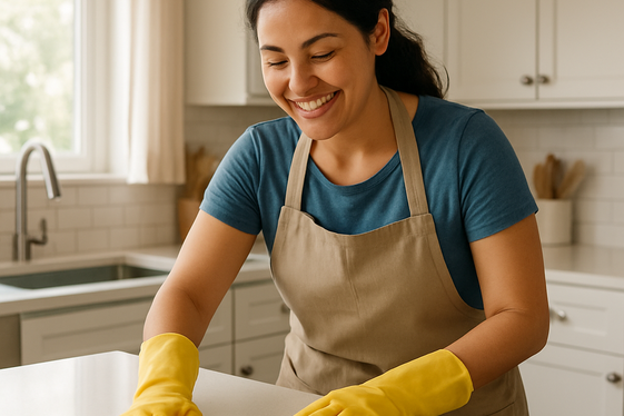 Host a Quick Home Cleaning Session illustration