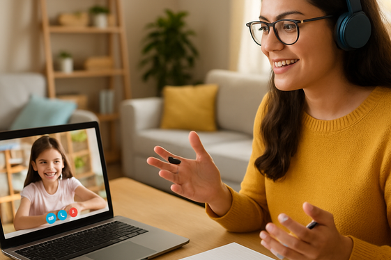 Online Tutoring for ADHD-Friendly Engagement illustration