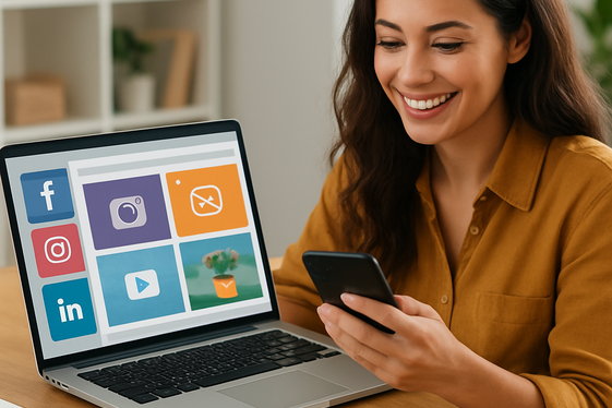 Social Media Management for Dynamic Workflows illustration