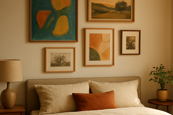 Display Personal Art to Reflect Your Style illustration