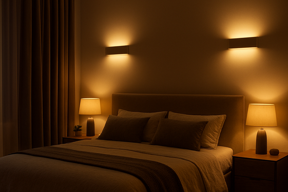 Incorporate Ambient Lighting for Relaxation illustration