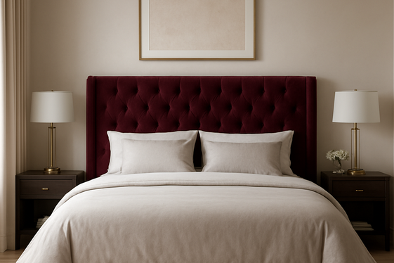 Choose a Plush, Statement Headboard illustration