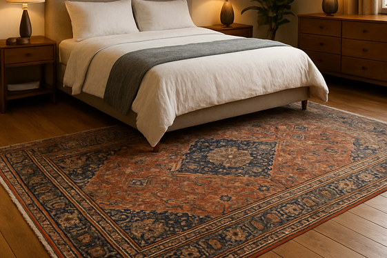 Add a Vintage Rug for Character and Warmth illustration