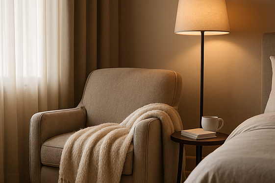 Create a Reading Nook with Comfy Seating illustration