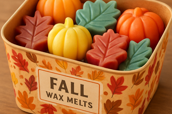 Hand-Poured Wax Melts in Warm Spices illustration