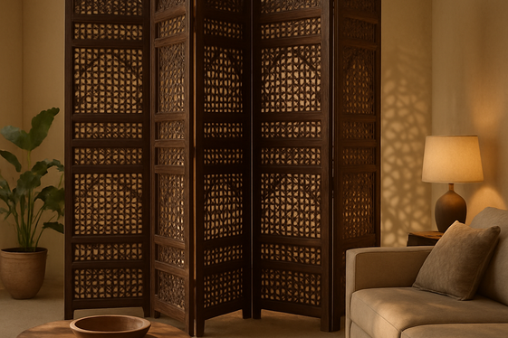 Design with Indian Jali Screens for Privacy and Beauty illustration