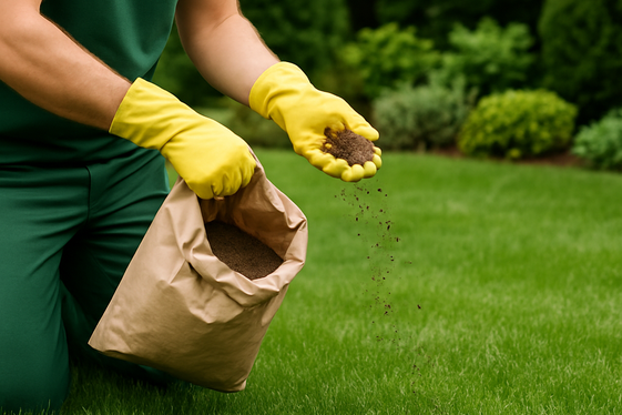 Eco-Friendly Landscaping Franchise Services illustration