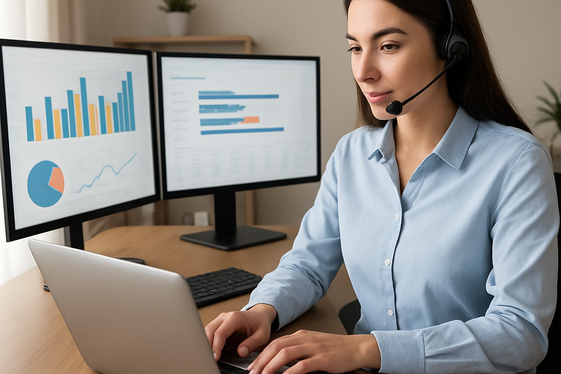 Virtual Assistant and Business Support Franchise illustration
