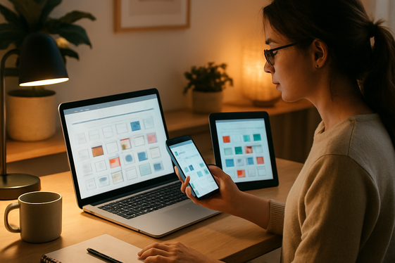 Social Media Manager for Small Businesses and Startups illustration