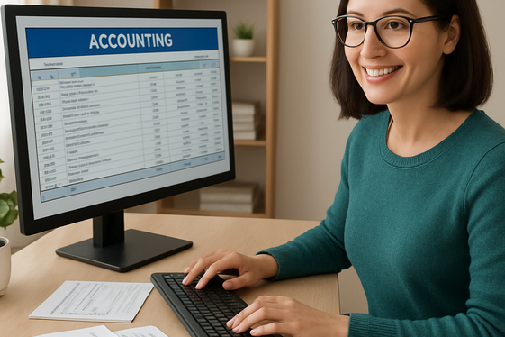 Virtual Bookkeeping Assistant for Home-Based Entrepreneurs illustration