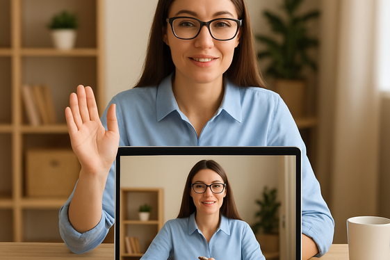 Teach or Tutor Online illustration