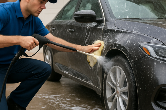 Start a Mobile Car Wash Service illustration