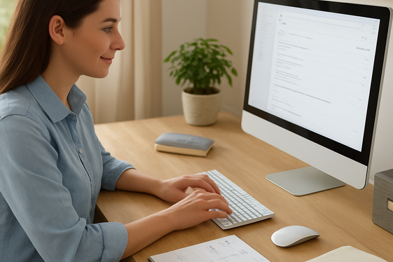 Online Hospitality Sales Coordinator illustration