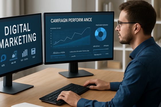 Digital Marketing Specialist for Hospitality Brands illustration