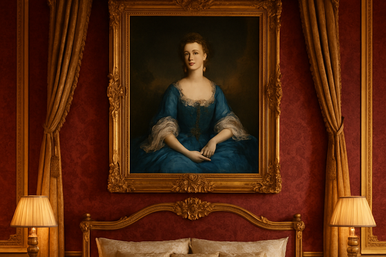 Display Royal-Inspired Artwork illustration