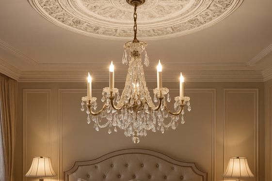 Add Decorative Ceiling Medallions illustration