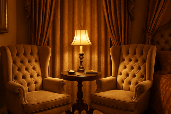 Create a Cozy Seating Nook with Classic Chairs illustration