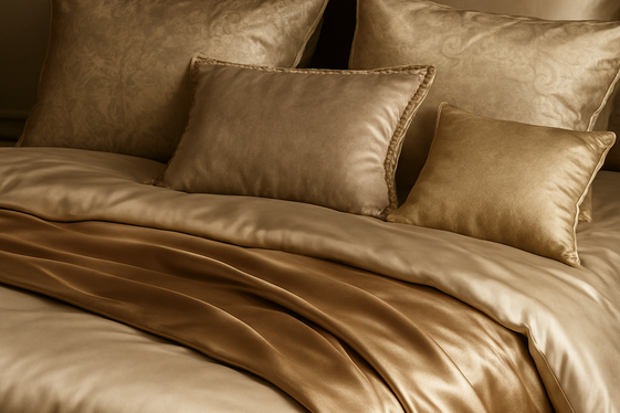 Select Opulent Bedding and Throws illustration