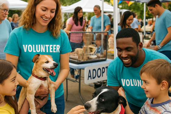 Becoming a Local Pet Adoption Event Organizer illustration