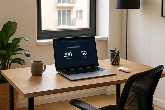 Choose Accommodation with Workspace Amenities illustration