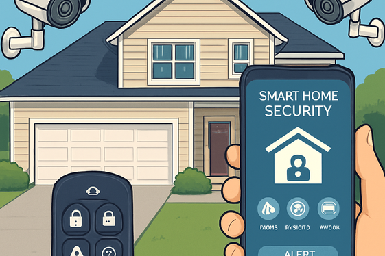 Secure Your U.S. Home While Traveling illustration