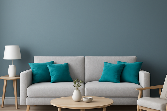 Choosing the Right Grey Tone to Complement Teal illustration