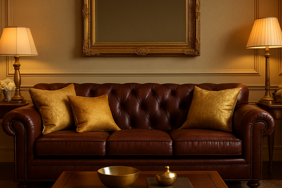 Using Brown Leather Furniture for Classic Elegance illustration