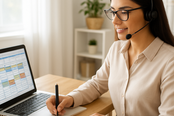 Virtual Assistant Opportunities for Busy Women illustration
