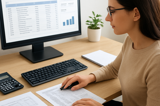 Online Bookkeeping for Small Businesses illustration
