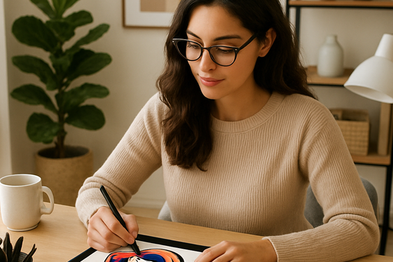 Graphic Design Projects from Home illustration