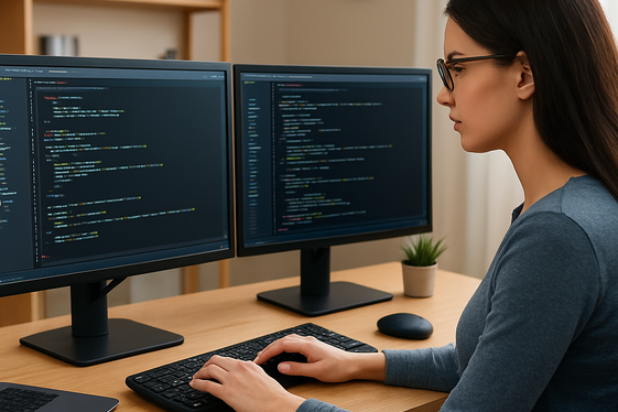Web Development Jobs for Tech-Savvy Women illustration