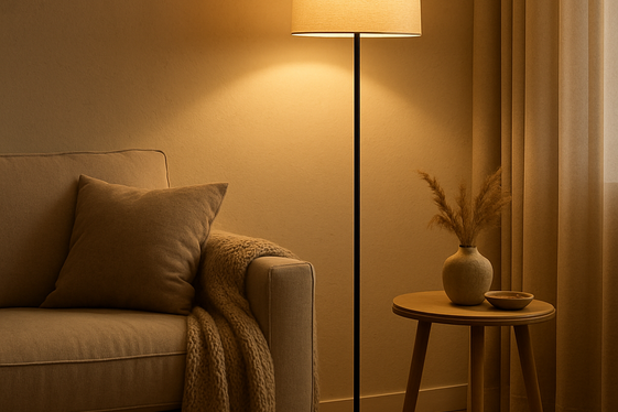 Install Corner Lighting to Brighten Dark Areas illustration