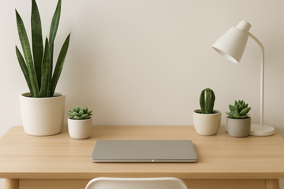 Add Greenery with Low-Maintenance Plants illustration