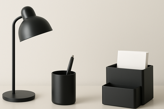 Use Minimalist Desk Accessories Only illustration