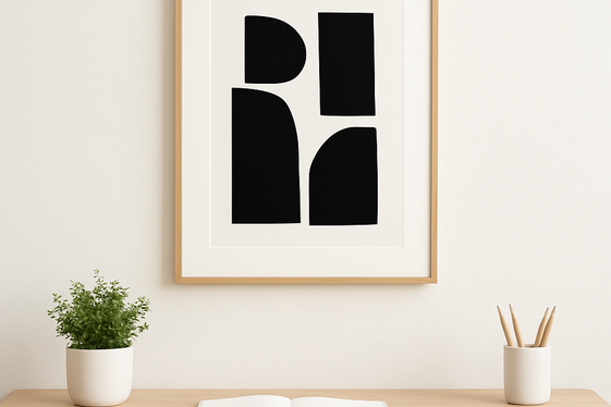 Keep Wall Art Simple and Meaningful illustration