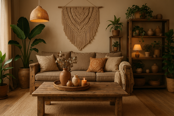 Using Reclaimed Wood for Sustainable Hippie Furniture illustration